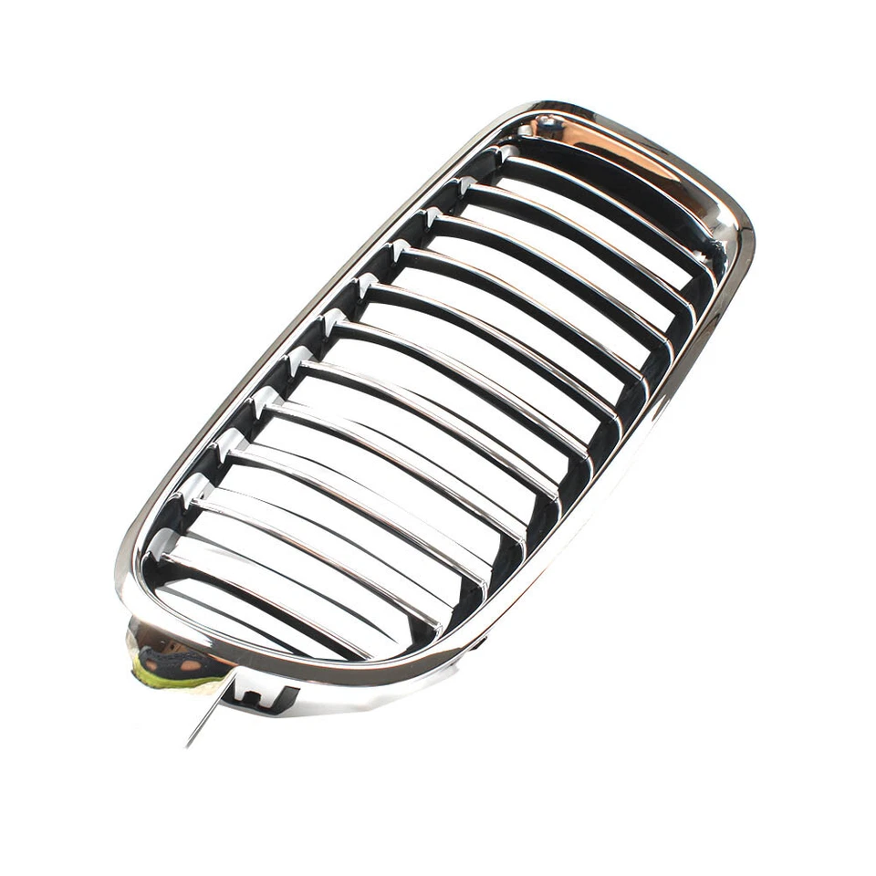 Front Right Chrome Bumper Kidney Grille Fits For 2013-2014 BMW 320i xDrive - Image 2 of 4