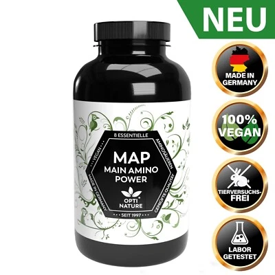MAP Main Amino Power  (300 Tabletten a' 1,05g)  -VEGAN - essentielle Aminosäuren - Bild 1 von 4