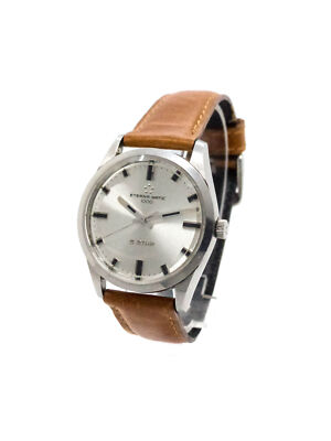 Eterna Matic 1000 5 Star Herrenuhr Stahl Automatik 1960 er