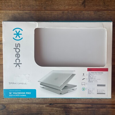 Speck - Smartshell Case for Macbook Pro 16'' M1/M2/M3 (2021-2023) - Clear