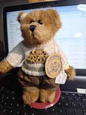 Boyds Bear Plush - Edmund Spring 1998 8" - #9175-09 USED W TAGS VINTAGE DV119