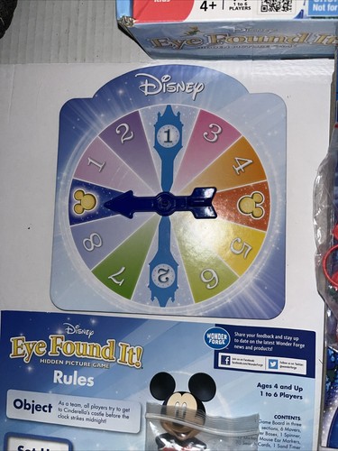 Wonderforge World of Disney Eye Found It Board Game 100% Complete - Afbeelding 5 van 6