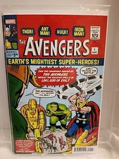 AVENGERS 1 NM Facsimile Edition Stan Lee & Jack Kirby