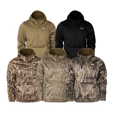 New Banded Gear FanaTech Soft Shell 1/2 Zip Pullover Hoodie - B1050017 -