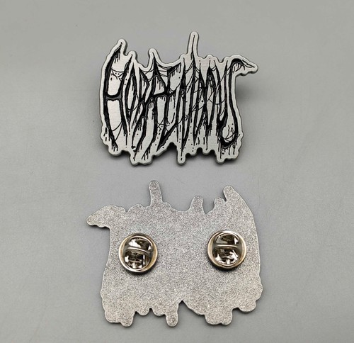 HORRENDOUS-LOGO-METAL PIN BADGE - Picture 4 of 4