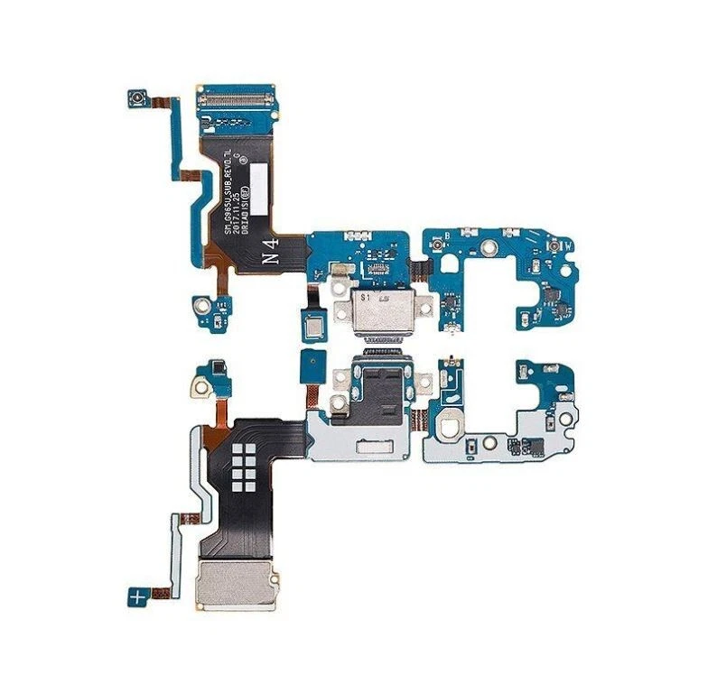 Puerto de carga con cable flexible de repuesto para Samsung Galaxy S9 Plus G965U EE. UU. Foto 3 de 3
