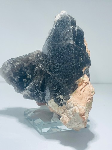 Cristal de cuarzo ahumado cristal de cuarzo cabeza de diablo Douglas County Colorado EE. UU. - Imagen 10 de 14