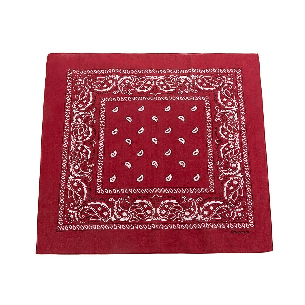 6 Pezzi Set Di Bandane Con Motivo Paisley Assorte, Bandane Cowboy - Foto 2