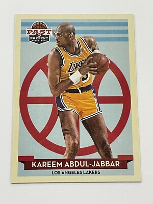 2012-13 Panini Past & Present Basketball #114 - Kareem Abdul-Jabbar - Lakers