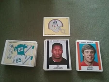 1988 NFL Panini Sticker Football Singles - #251 to #447- Create Own Lot
