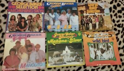Singles Bundle 128: 6x 7'' George Baker Selection Sammlung Paket Disco 70s VG VG+