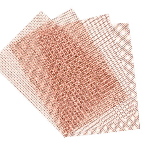 10-200 Mesh 99.9% Copper Screen Woven Mesh Screen Copper Mesh Cloth - Picture 25 of 76