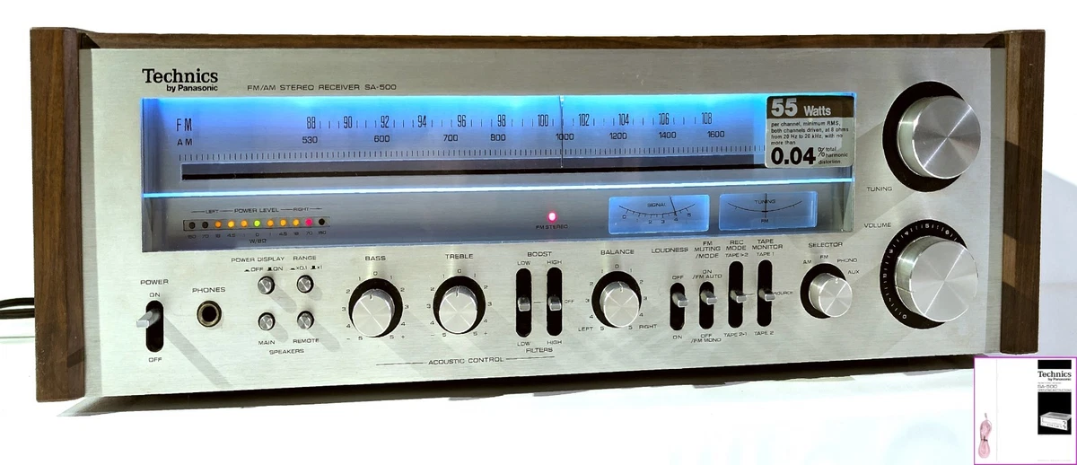 Technics SA-5500 ラジオチューナー Technics SA 500 | eBay