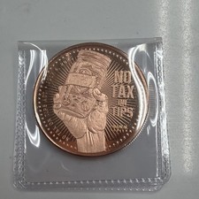 Limited 1 Oz Copper Political Series Disme Coin  N0 Tax On Tips. on The Hot Collector