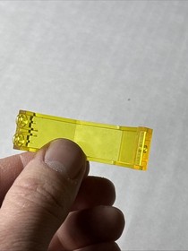 LEGO #2466 Trans-Yellow Panel 3x2x6 Space 6987 6876 Alienator  Intercept Base