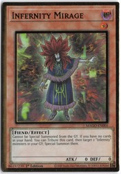 Infernity Mirage MAGO-EN005 Maximum Gold 1st Edition Premium Gold Rare