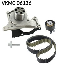 SKF Wasserpumpe + Zahnriemensatz VKMC 06136 für NISSAN RENAULT DACIA F15 JUKE 2