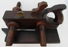 Rare Antique Winsted Plane Co. Rosewood and Boxwood Handled Plow Plane 1851-1856
