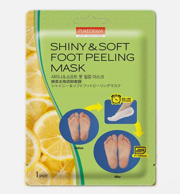 Purederm Shiny & Soft Foot Peeling Mask 1 Pair