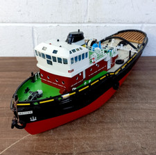 R/C Tug Boat Model Fibreglass Hull Project Spares Repairs Needs Electrics