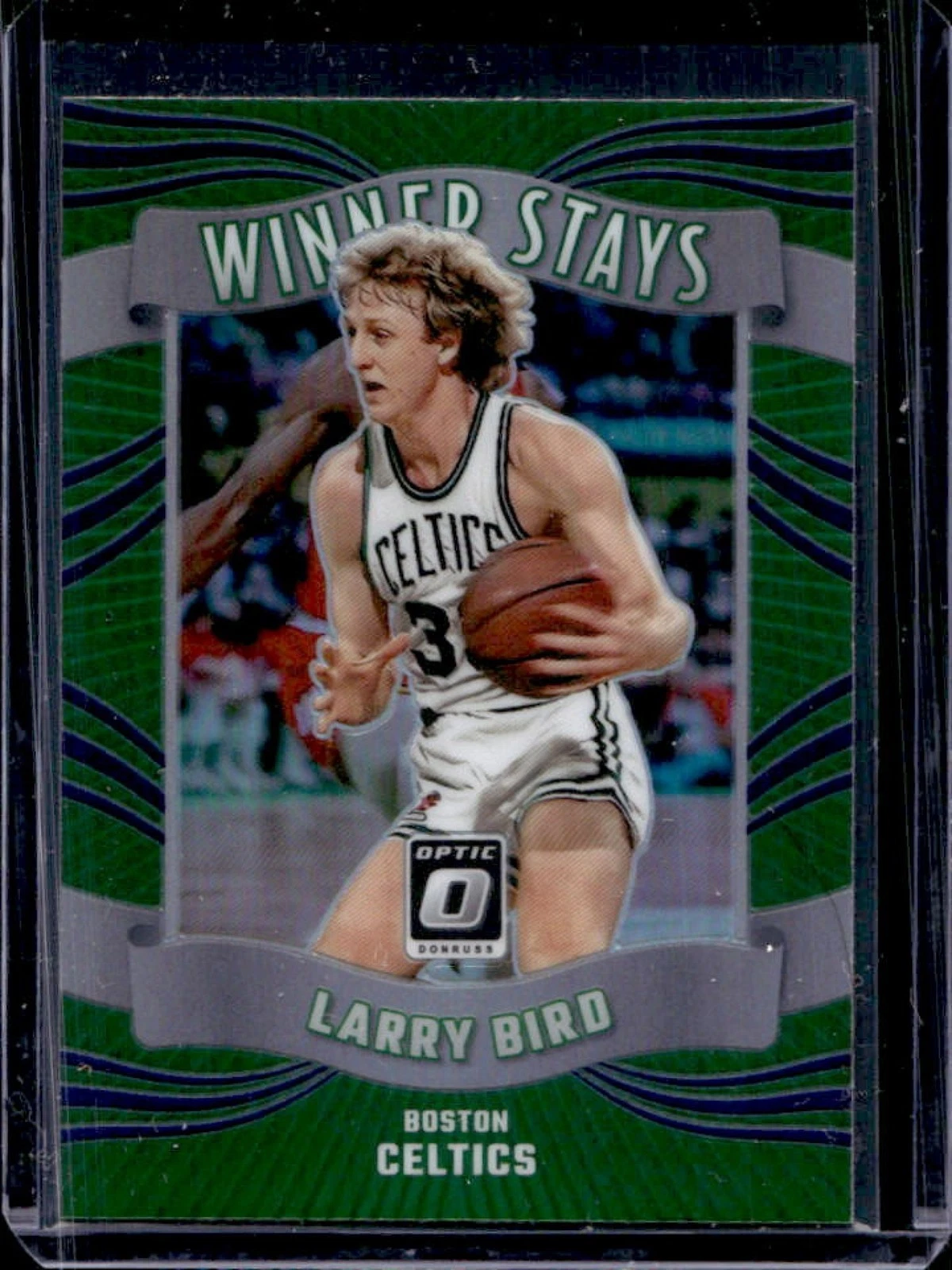 2023-24 Donruss Optic Larry Bird #3 Purple