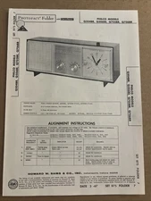Vintage Sams Photofact Schematic 3-1967 PHILCO MODELS Q504BR, Q506BE, Q705BR,