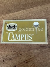 Hang Tag Paper Label Ephemera Golf Made in USA