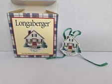 Longaberger FROM OUR HOUSE TO YOURS  Basket Tie-on Retired