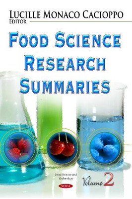 Lucille T Cacioppo Food Science Research Summaries (Gebundene Ausgabe)