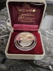 RAGGEDY ANN SILVER ROUND VINTAGE 1988