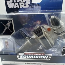 Star Wars Micro Galaxy Squadron  0106 B-Wing Starfighter Series 5 Vehicle Figure