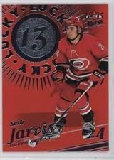 2025-26 Upper Deck Fleer Ultra Lucky 13 Red Achievement 84/199 Seth Jarvis 1h4a