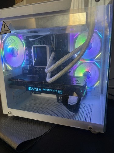 PC Gaming i7-8700 GTX 1070 8GB 16GB DDR4 240Gb SSD 550 Watt Be Quiet PSU Win 11 prezzo ebay