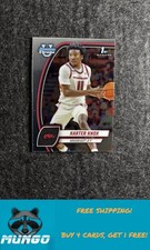 2024-25 Bowman University Chrome #41 Karter Knox Arkansas Razorbacks