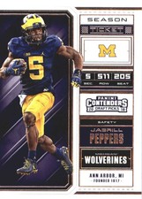 2018 Panini Contenders Draft Picks #45 Jabrill Peppers - FB