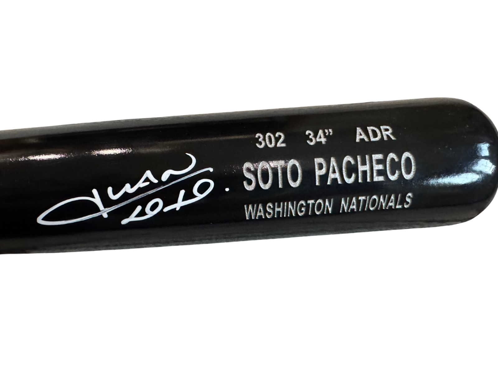 Juan Soto Autographed Signed New York Mets Game Model Bat - Beckett 
