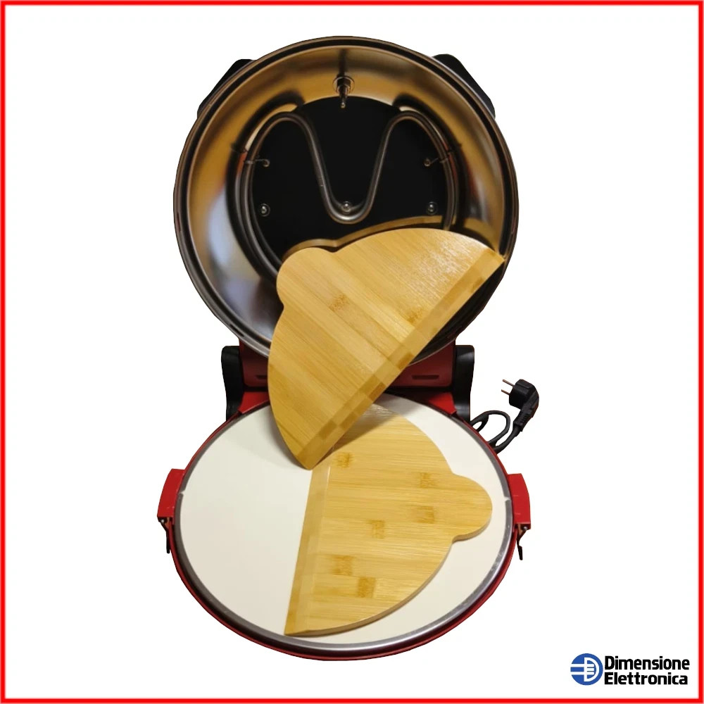 Forno Pizza Elettrico BELLANAPOLI PLUS Melchioni 1300W | Pietra Refrattaria