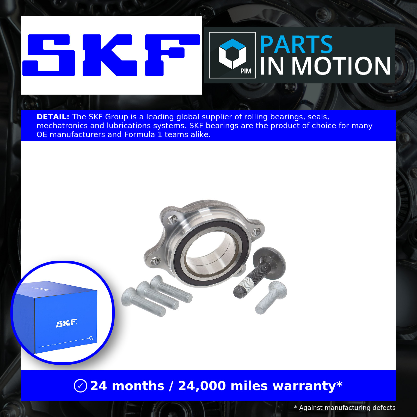 Wheel Bearing Kit VKBA6649 SKF 4H0498625 4H0498625A 4H0498625B 4H0498625D New - Image 25