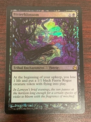 FOIL Bitterblossom ~ Morningtide [ NearMint ] [ Magic the