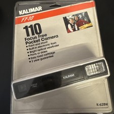 Kalimar FF-10 Focus Free 110 Film Camera Pock...