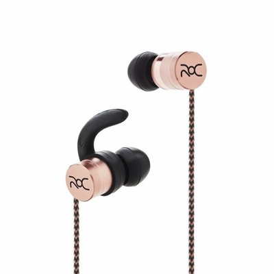 ROC Wired Earbuds Copper Model III w Microphone by Cristiano