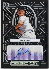 2022 Panini Obsidian Joe Ryan 93/99 Rookie auto #OA-JR