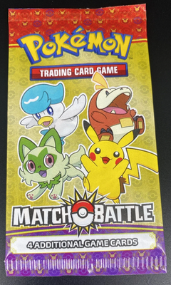 mcdonalds pokemon booster pack TCG: 2023 Happy Meal Match Battle TBC Games The booster packs are still packed in the original cardboard packaging. pokemon mcdonalds match battle booster