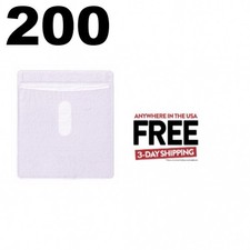 200 CD Double-sided Plastic Sleeve White  1-3 DAY