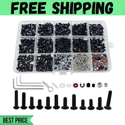 520Pcs Universal RC Screw Kit Screws Assortment Set for Traxxas