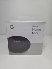 Google Home Mini Smart Speaker with Google Assistant - Charcoal (GA00216-US) NEW
