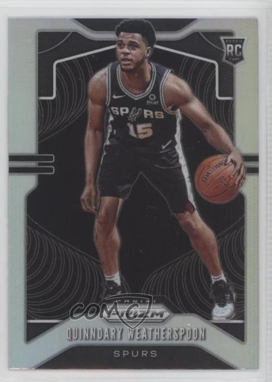 2019-20 Panini Prizm Silver Quinndary Weatherspoon #285 Rookie RC 12g7