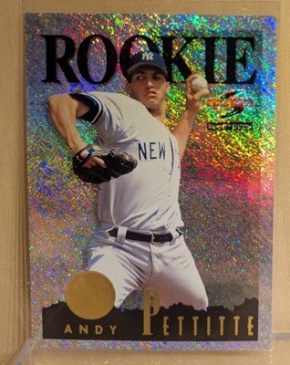 1995 Score Summit NTH DEGREE #168 Andy Pettitte RARE SPECKLE REFRACTOR PARALLEL