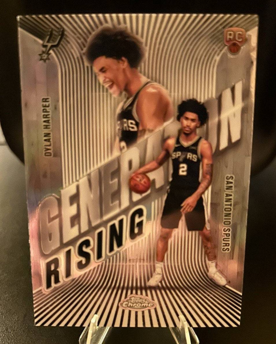 2025-26 Topps Chrome - Generation Rising Dylan Harper Refractor #GR-2 (RC)