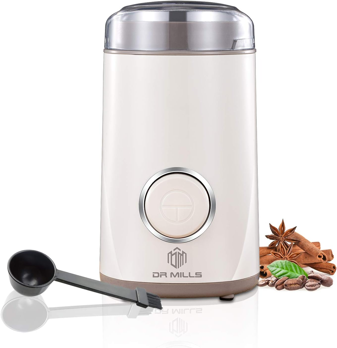 Electric Coffee Grinder with SUS304 Blade One-Touch Spice Mill